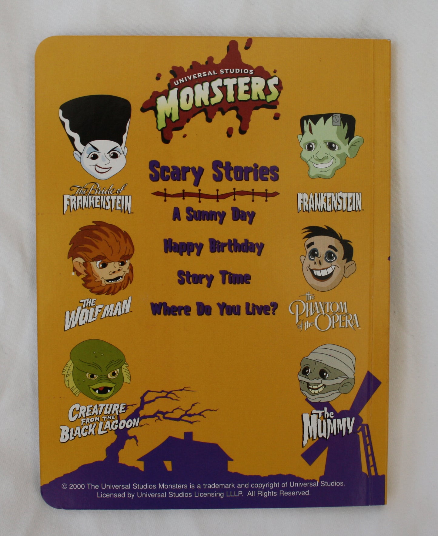 Full Set of Universal Monsters Children's Books