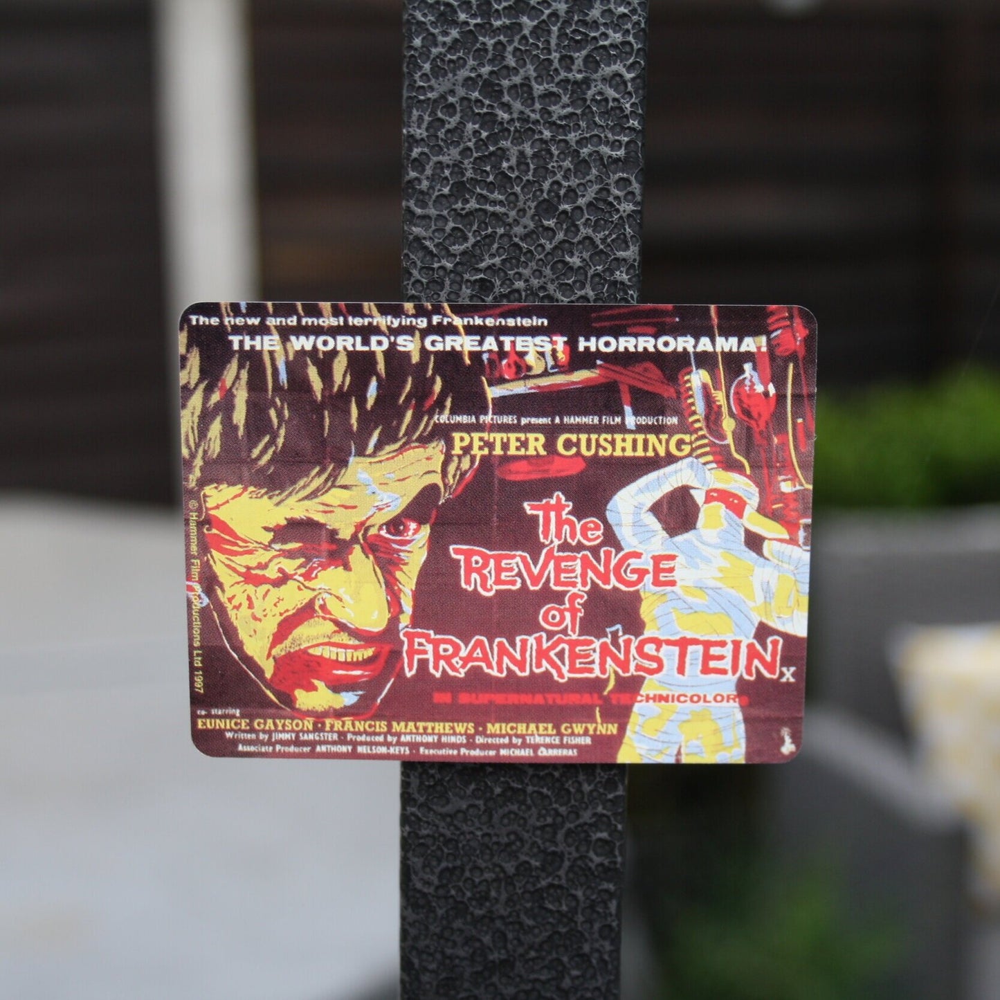 Vintage The Revenge of Frankenstein Hammer Horror Magnet