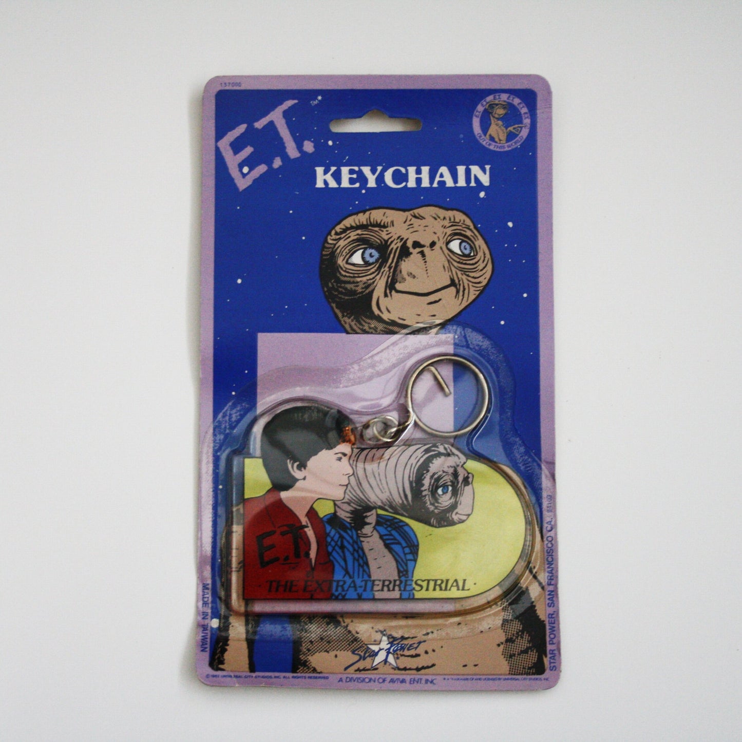 E.T. and Elliott "E.T The Extra-Terrestrial" Keyring