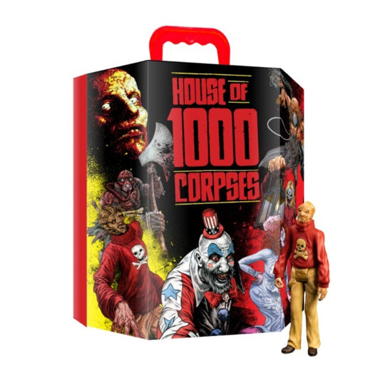 House of 1000 Corpses Action Figure Collectors case Trick or Treat Studios Rob Zombie