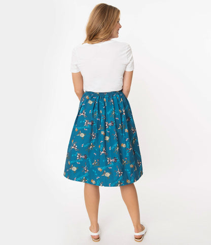 Unique Vintage X Gremlins The First Batch Print Jayne Swing Skirt