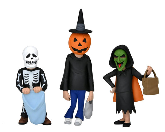 NECA Toony Terrors - Halloween III Season Of The Witch Trick Or Treaters 6 Inch Scale 3-Pack Action Figures