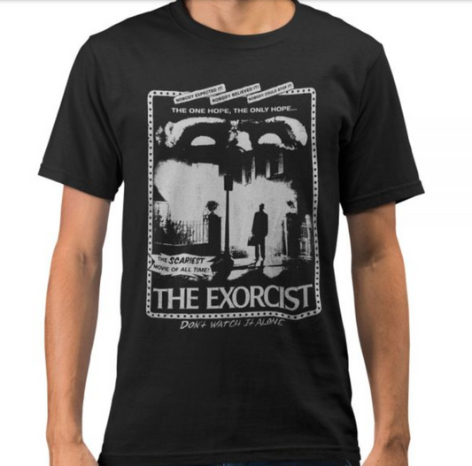 The Exorcist Vintage Poster T-Shirt Black