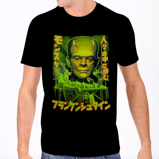 Rock Rebel - Japanese Frankenstein Tee