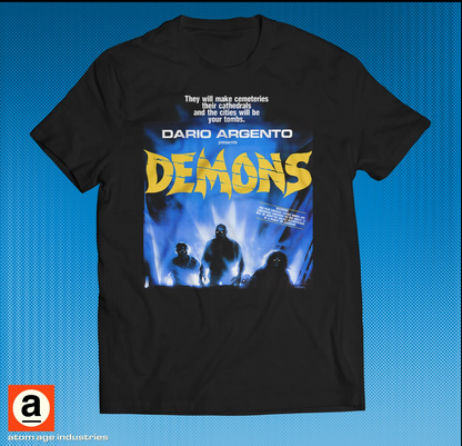 Atom Age Industries - Demons USA Poster T-Shirt