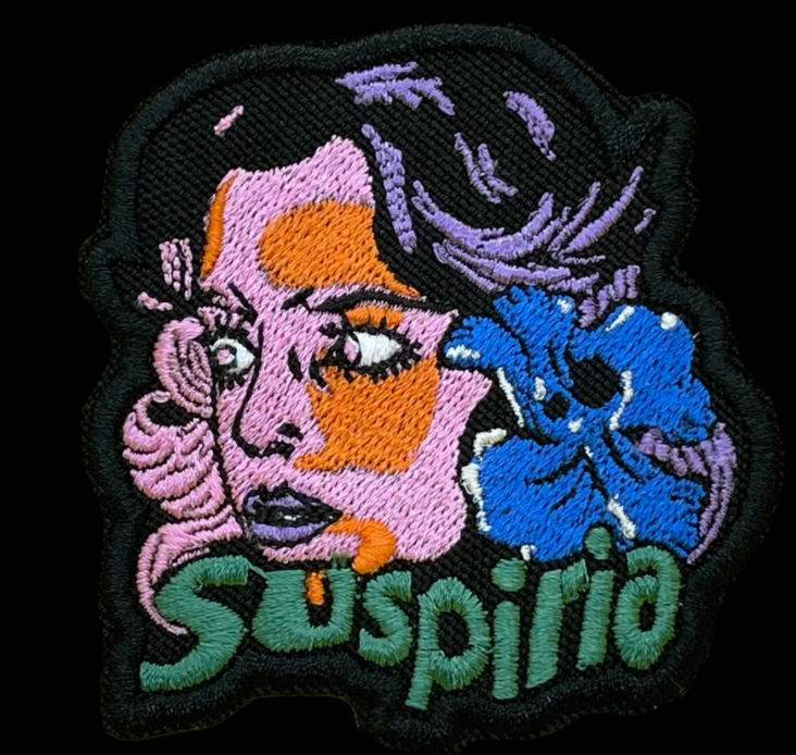 Atom Age Industries Suspiria Blue Iris Embroidered Patch