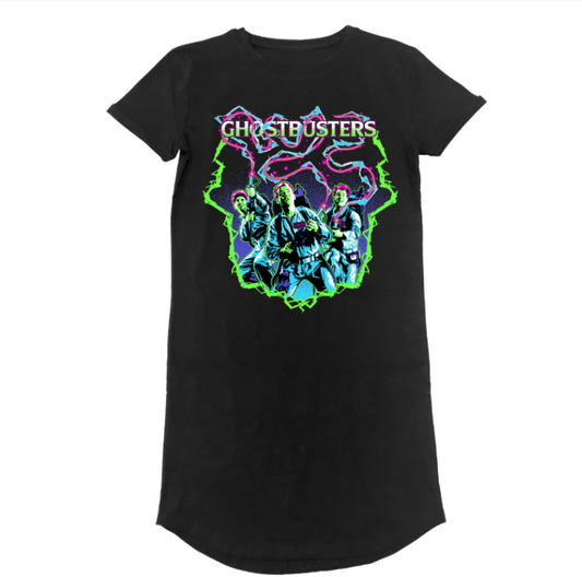 Ghostbusters - Arcade Neon T-Shirt Dress