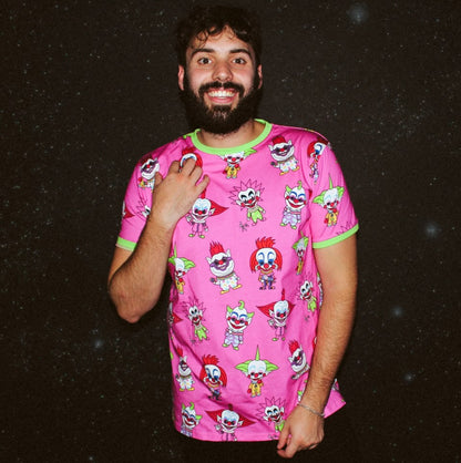 Cakeworthy - Killer Klowns from Outer Space AOP T-Shirt