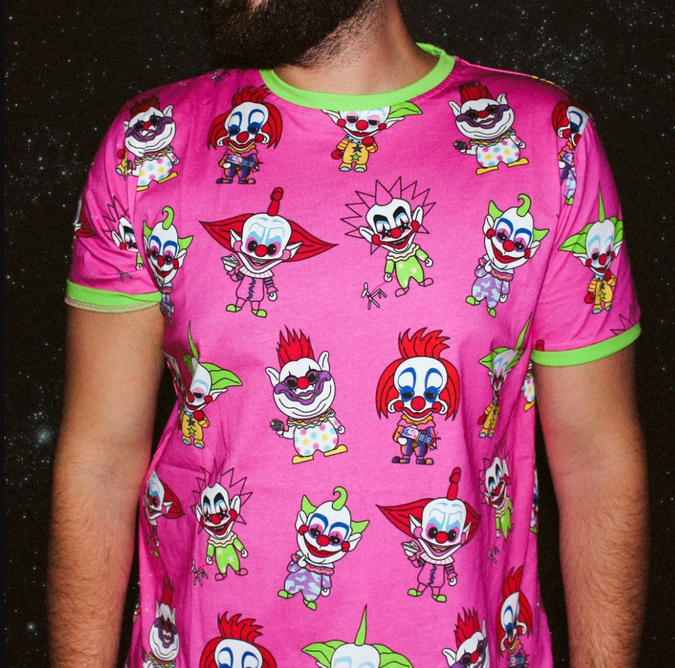 Cakeworthy - Killer Klowns from Outer Space AOP T-Shirt