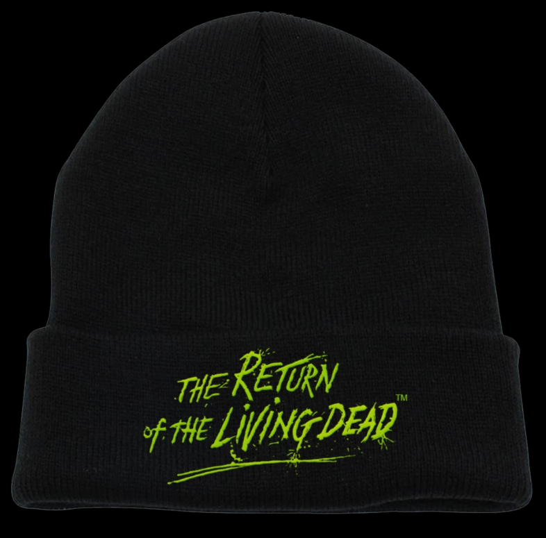 Atom Age Industries - The Return of the Living Dead Glow in the Dark Logo Embroidered Beanie
