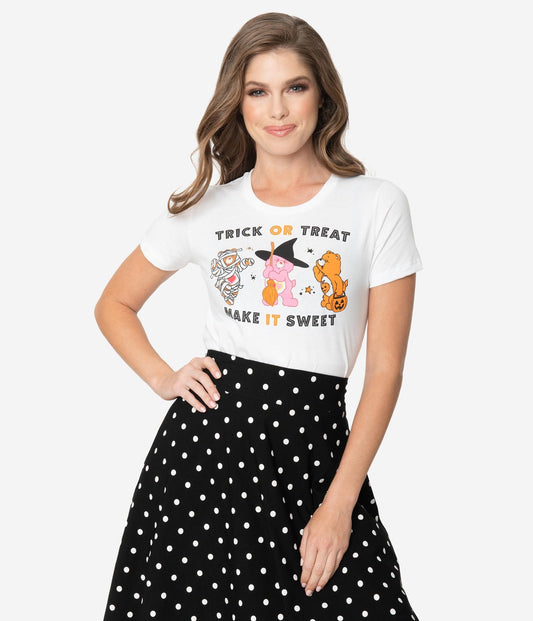 Unique Vintage X Care Bears Trick Or Treat Make It Sweet Women's Tee