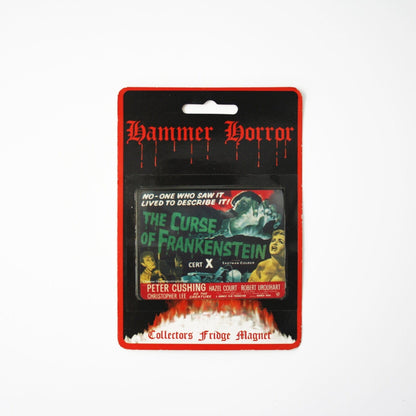 Vintage The Curse of Frankenstein Hammer Horror Magnet