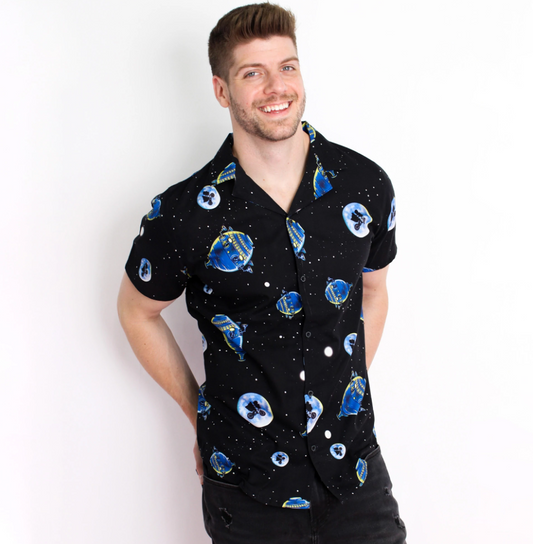 Cakeworthy x E.T. Space Button Up Shirt