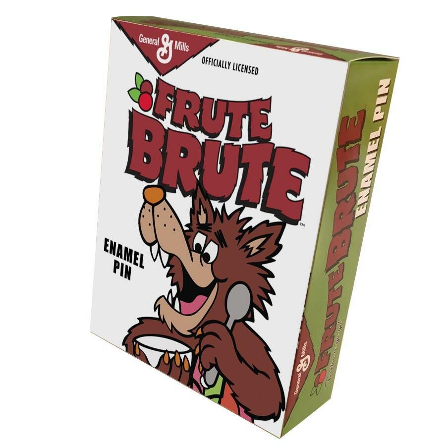 Retro-a-go-go! - General Mills Frute Brute Portrait Enamel Pin