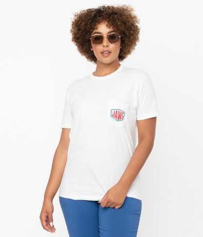 Unique Vintage X Jaws Amity Island Surf Club Unisex Tee