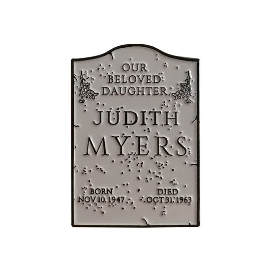 Trick or Treat Studios Halloween - Judith Myers Tombstone Pin