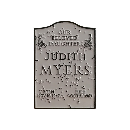 Trick or Treat Studios Halloween - Judith Myers Tombstone Pin