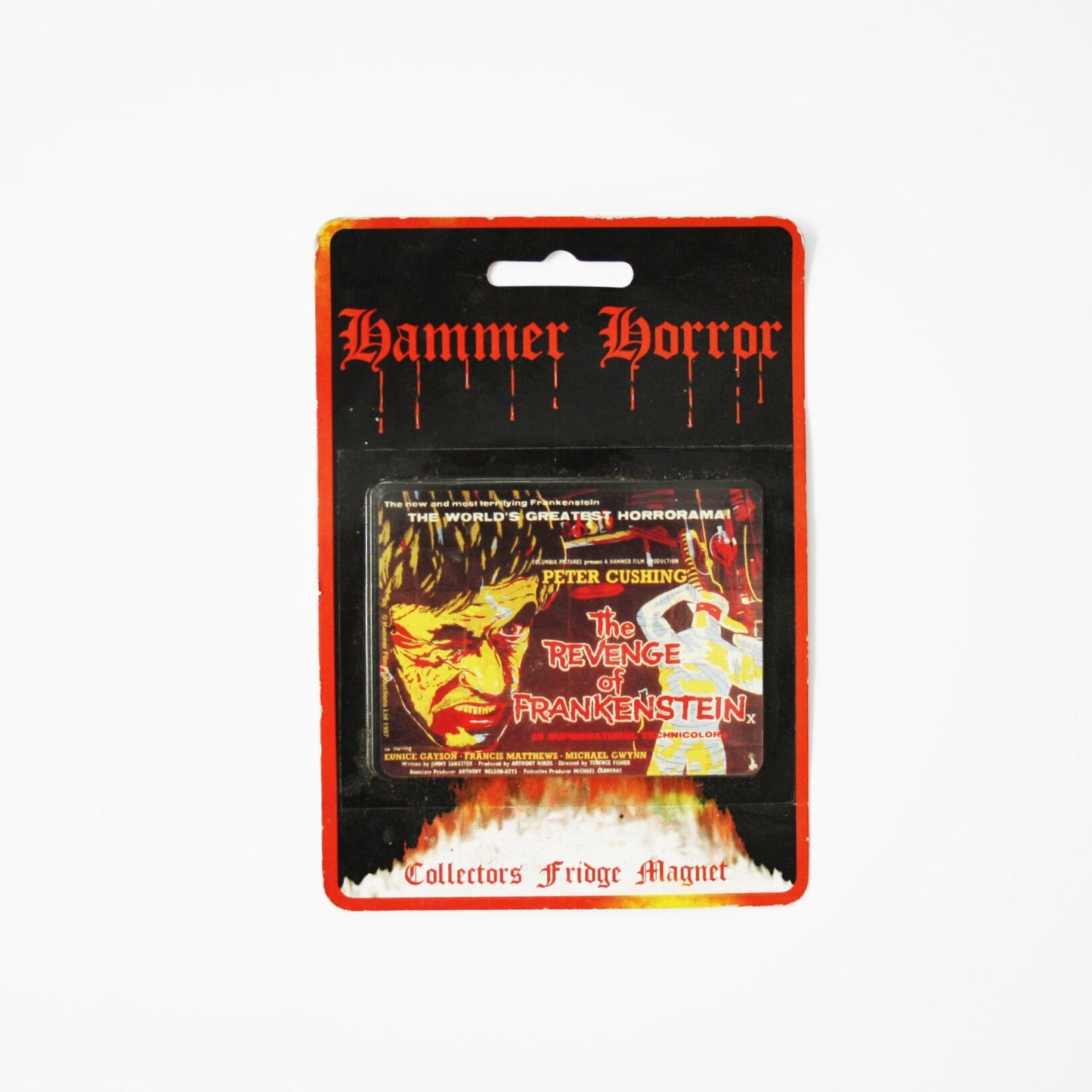 Vintage The Revenge of Frankenstein Hammer Horror Magnet