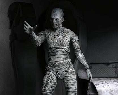 NECA - Universal Monsters Mummy Ultimate 7" Figure (Black and White)