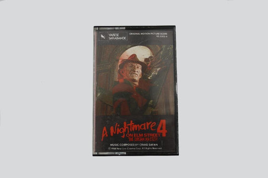 A Nightmare on Elm Street 4: The Dream Master Cassette Tape 1988