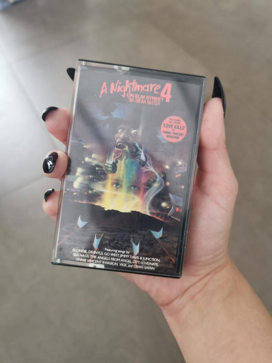 A Nightmare on Elm Street 4: The Dream Master Cassette Tape 1988