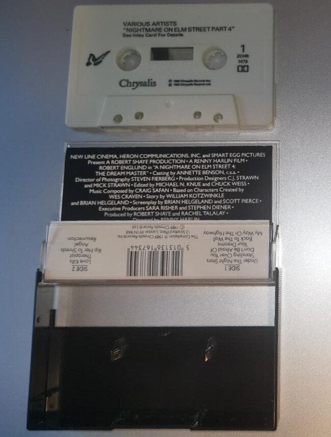 A Nightmare on Elm Street 4: The Dream Master Cassette Tape 1988