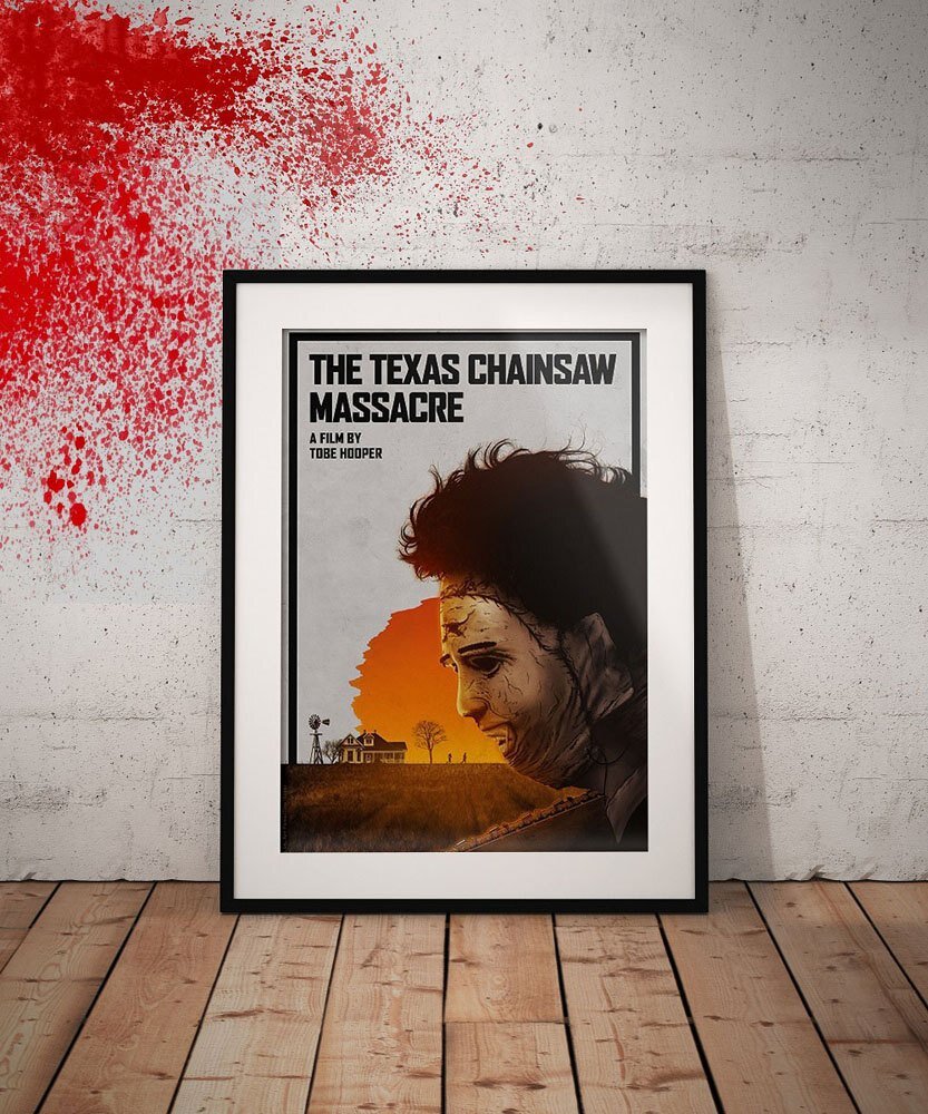 Texas Chainsaw Massacre Art Print Limited Edition 42 x 30 cm