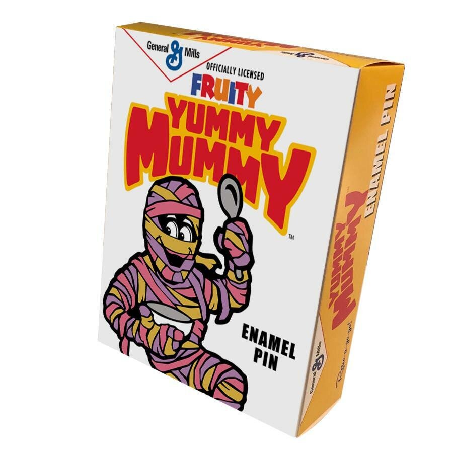 Retro-a-go-go! - General Mills Yummy Mummy Buddy Enamel Pin